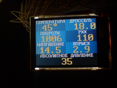 БК на дисплее сименс