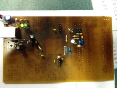 Jaguar Prototype PCB Thru Hole Side