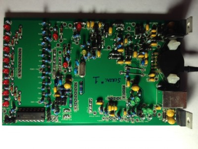 Completed construction of the Jaguar A3 board, Serial #1